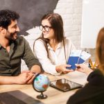 Student receiving study abroad consultation from immigration consultant in Chandigarh